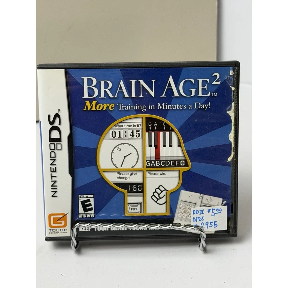 Nintendo DS - Brain Age 2 - Complete in Box with Manual